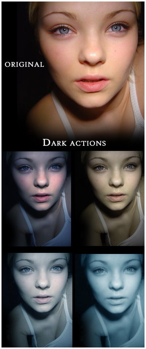 Dark Sepia Action
