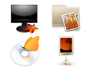 Autumn Breeze Icons